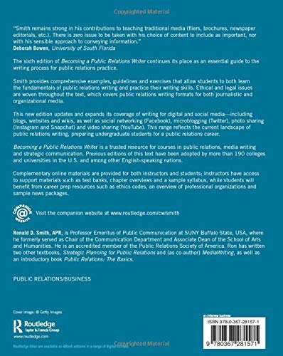 Becoming a Public Relations Writer: Strategic Writing for Emerging and Established Media - Retail Maharaj