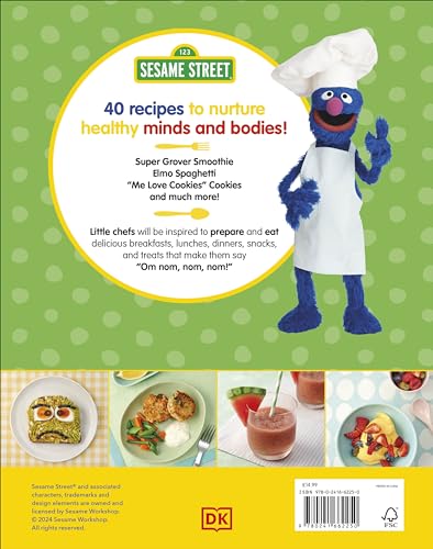 Sesame Street Let's Cook Together: With 40 Fun, Healthy Recipes