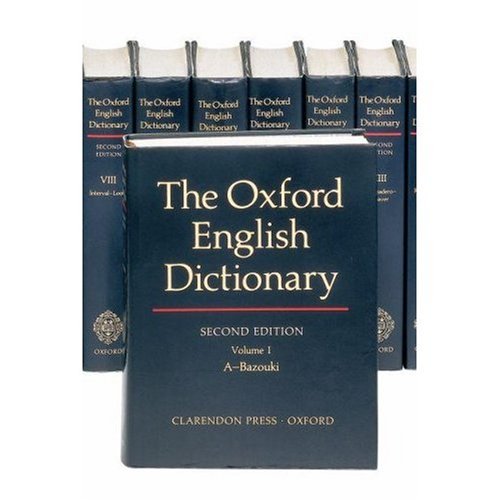 The Oxford English Dictionary: 20 Volume Set (Oxford English Dictionar
