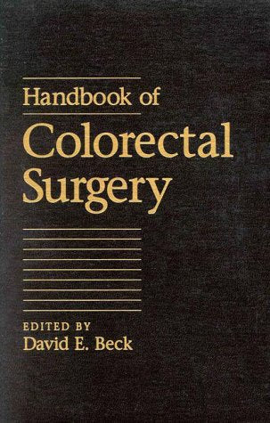 Handbook of Colon and Rectal Surgery