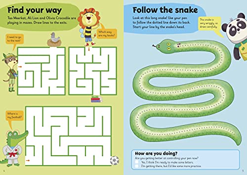 Letters: A Learn with Ladybird Wipe-Clean Activity Book 3-5 years: Ideal for home learning (EYFS)