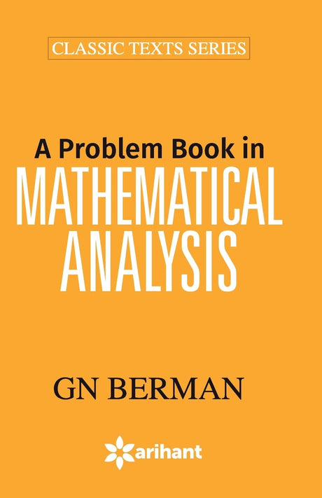 A Problem Book in MATHEMATICAL ANALYSIS - Retail Maharaj