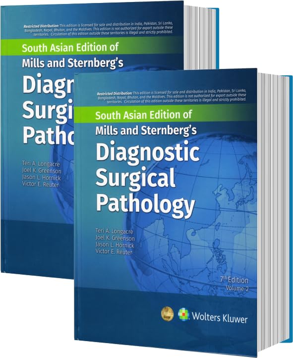 Mills and Sternbergs Diagnostic Surgical Pathology, (2 Vol Set), 7th South Asian ed