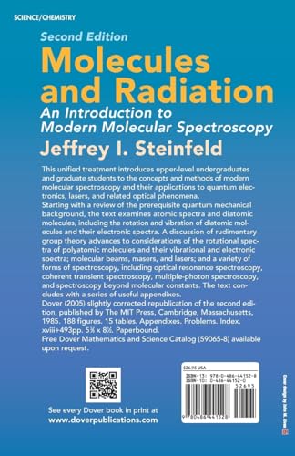 Molecules and Radiation (Dover Books on Chemistry) - Retail Maharaj