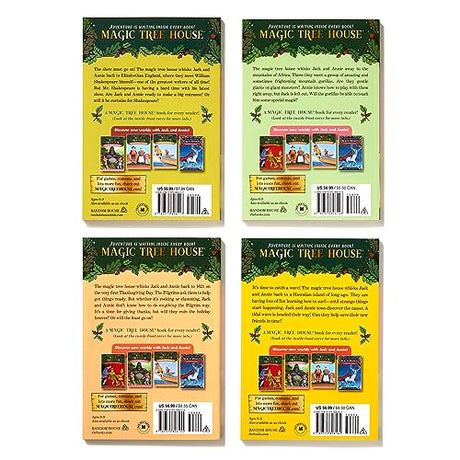 Magic Tree House Books 25-28 Boxed Set (Magic Tree House (R)) - Retail Maharaj