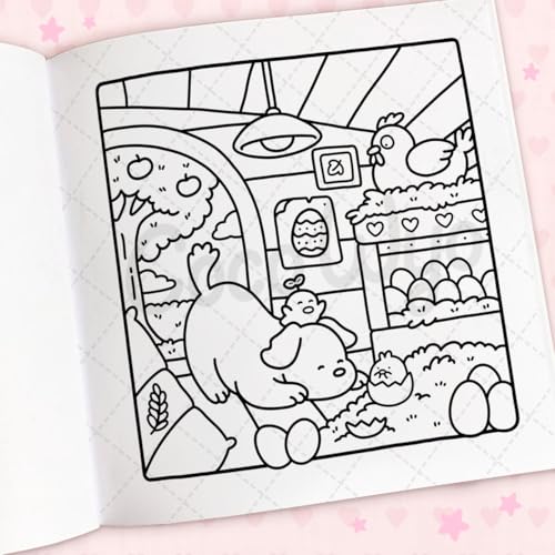 Cozy Cuties: A Cute and Comfy Colouring Book for All Ages (Coco Wyo)