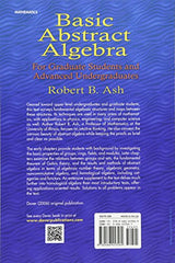 Basic Abstract Algebra: For Graduate Students and Advanced Undergraduates - Retail Maharaj