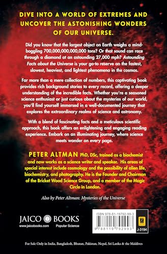 Astounding Facts About the Universe: Exploring the Extremes of Nature - Retail Maharaj
