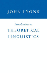 Introduction to Theoretical Linguistics