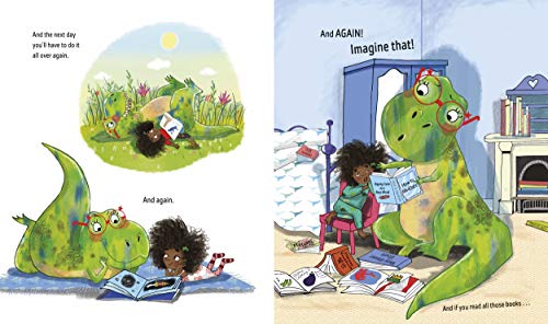 Never Show A T-Rex A Book!