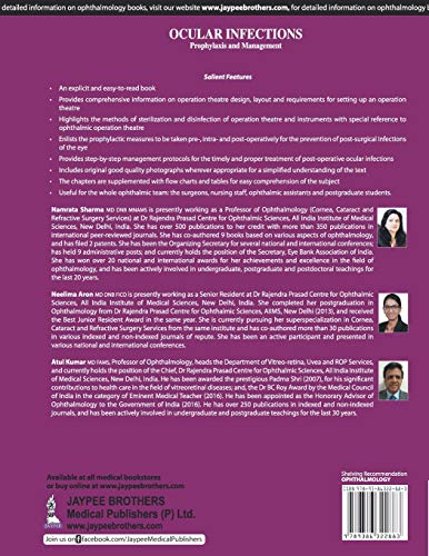 OCULAR INFECTIONS PROPHYLAXIS AND MANAGEMENT