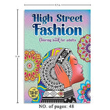 High Street Fashion Coloring book for adults - Retail Maharaj
