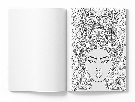 High Street Fashion Coloring book for adults - Retail Maharaj