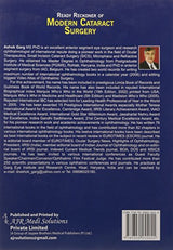 Ready Reckoner of Modern Cataract Surgery