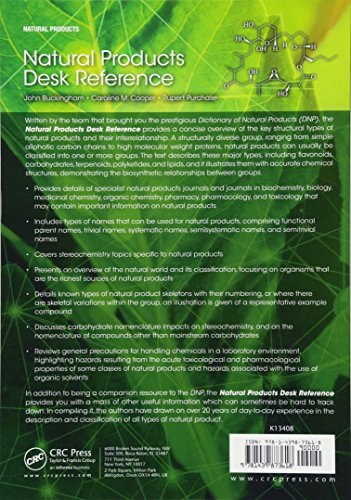 Natural Products Desk Reference [Paperback] Buckingham, John; Cooper, Caroline M. and Purchase, Rupert - Retail Maharaj