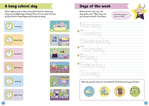 Learn with Peppa: Starting School wipe-clean activity book