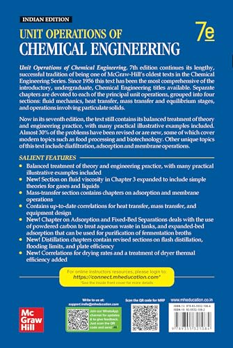 Unit Operations of Chemical Engineering | 7th Edition - Retail Maharaj