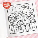 Cozy Christmas: The Cute and Relaxing Festive Colouring Book for Kids and Adults (Coco Wyo)