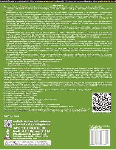 ESSENTIALS OF MICROBIOLOGY FOR POSTGRADUATES (VOLUME 2 SYSTEMATIC BACTERIOLOGY)