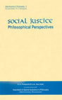 Social Justice: Philosophical Perspectives (Utkal studies in philosophy) - Retail Maharaj