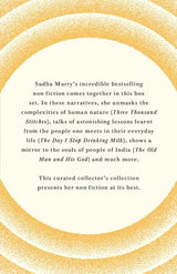 Discovering Sudha Murty’s Non-Fiction: Here, There and Everywhere, Three Thousand Stitches, Wise and Otherwise, The Day I Stopped Drinking Milk, The Old Man and His God