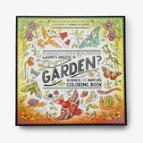 What's Inside a Garden?: Science and Nature Coloring Book: 40 Drawings to Color - Retail Maharaj