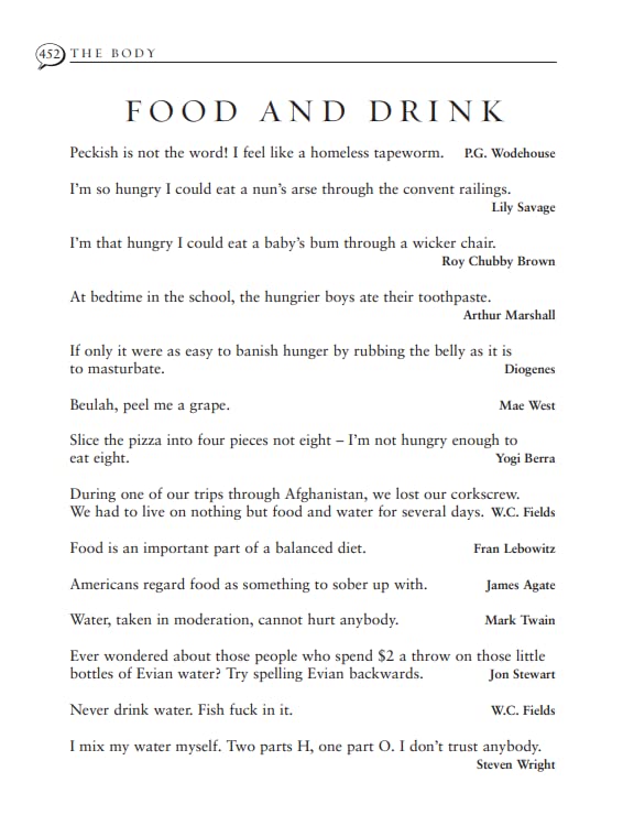 The Funniest Thing You Never Said: The Ultimate Collection of Humorous Quotations - Retail Maharaj