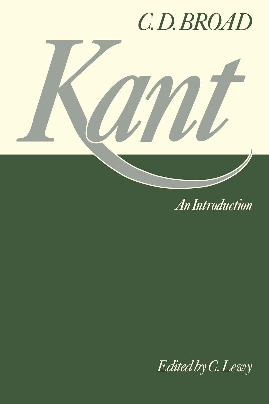 Kant Introduction Ed Lewy