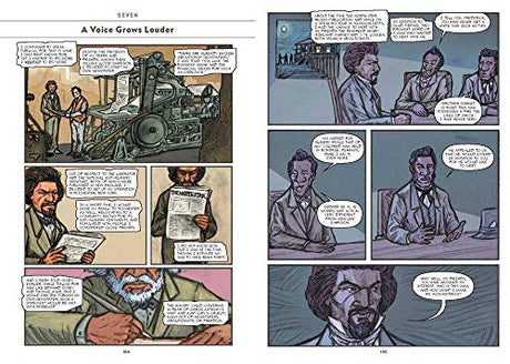 The Life of Frederick Douglass: A Graphic Narrative of a Slave's Journey from Bondage to Freedom - Retail Maharaj