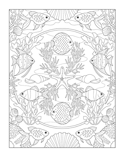 Creative Haven Tropical Wonders Coloring Book