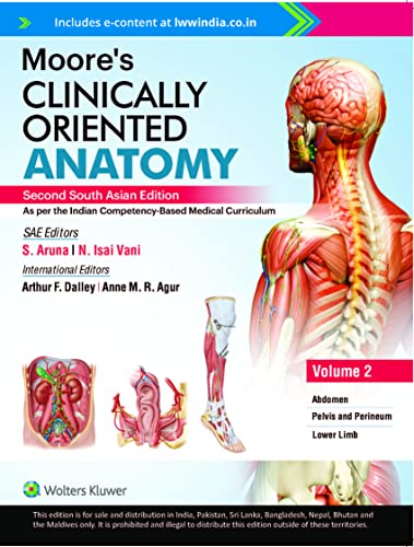 Moore’s Clinically Oriented Anatomy, Vol 3, 2nd South Asian ed