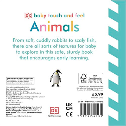 Baby Touch and Feel Animals [Board book] DK