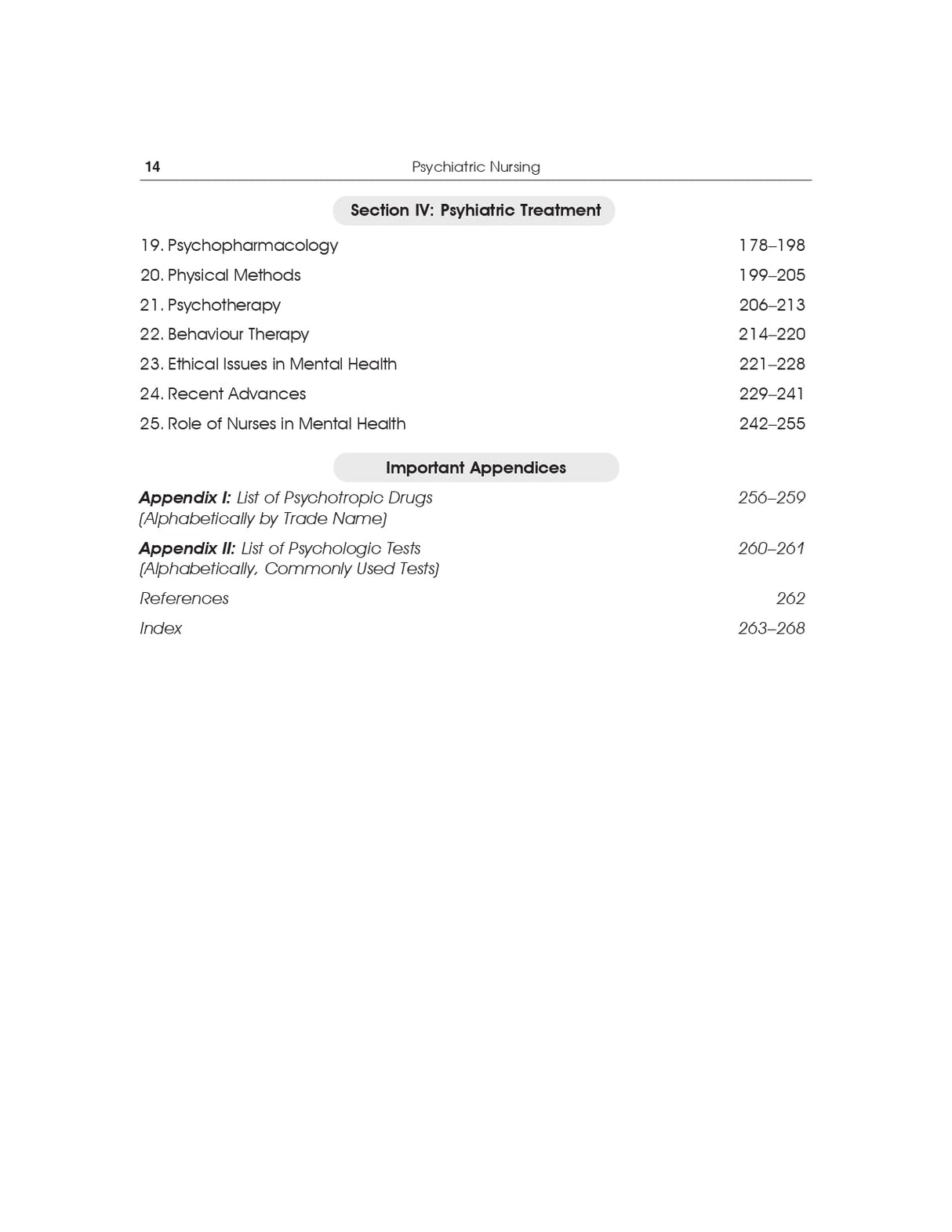 A Concised Textbook on Psychiatric Nursing Comprehensive Theoretical and Practical Approach - 2024 , 6/ed