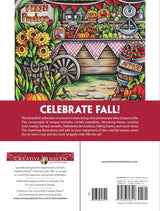 Creative Haven Autumn Charm Coloring Book