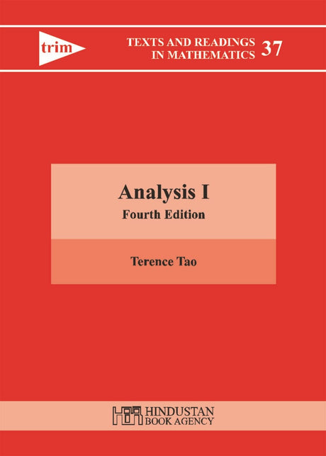 ANALYSIS I, 4TH EDITION - Retail Maharaj