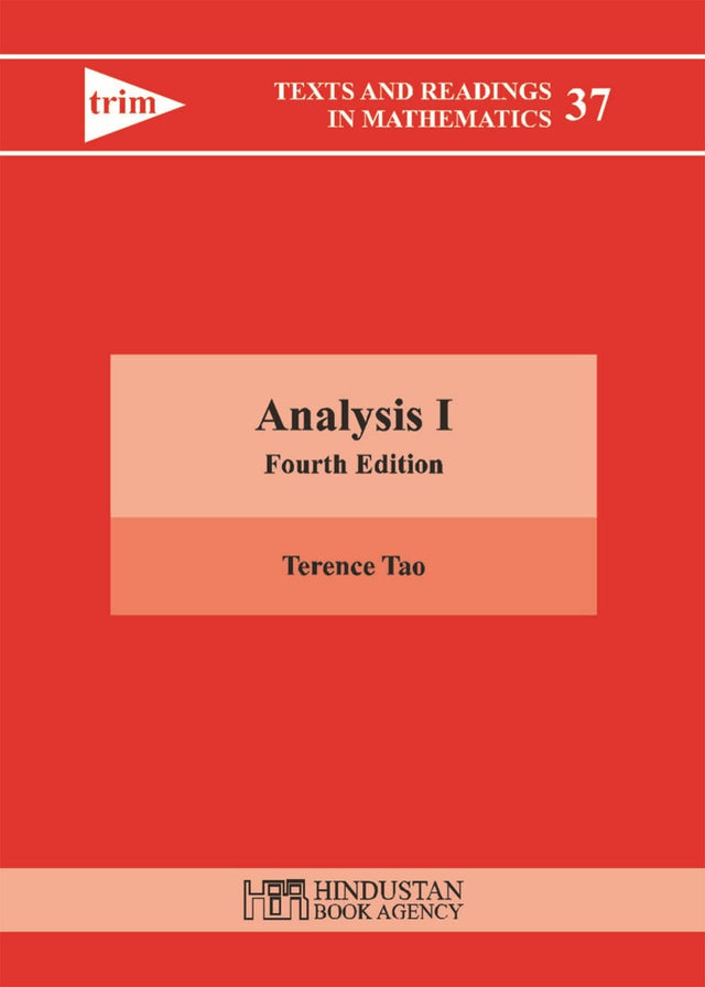 ANALYSIS I, 4TH EDITION - Retail Maharaj