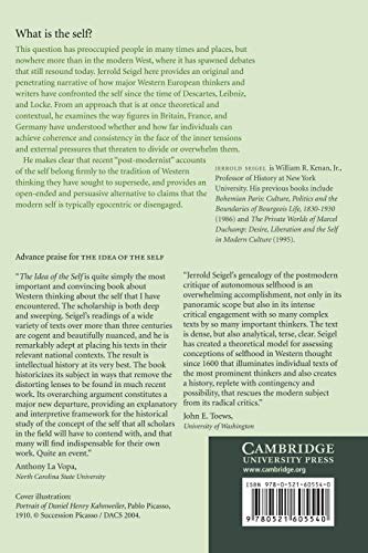 The Idea of the Self: Thought and Experience in Western Europe since the Seventeenth Century