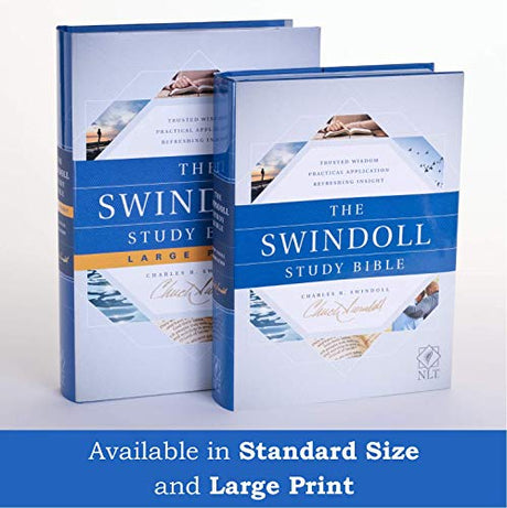 The Swindoll Study Bible NLT - Retail Maharaj