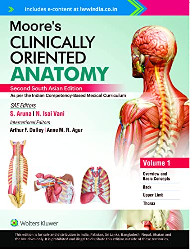 Moore’s Clinically Oriented Anatomy, Vol 3, 2nd South Asian ed