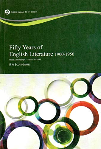 Fifty Years of English Literature 1900- 1950 With a Postscript 1951 to 1955 - Retail Maharaj