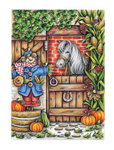 Creative Haven Autumn Charm Coloring Book