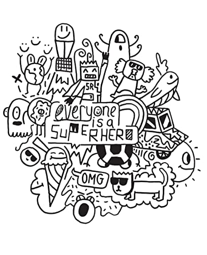 The Official Doodle Boy Coloring Book