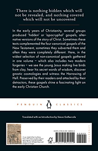 The Apocryphal Gospels (Penguin Classics) - Retail Maharaj
