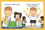Busy Day: Teacher: An action play book