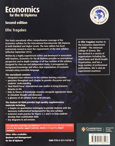 Economics for the IB Diploma with CD-ROM