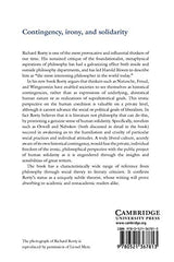 Contingency, Irony, and Solidarity