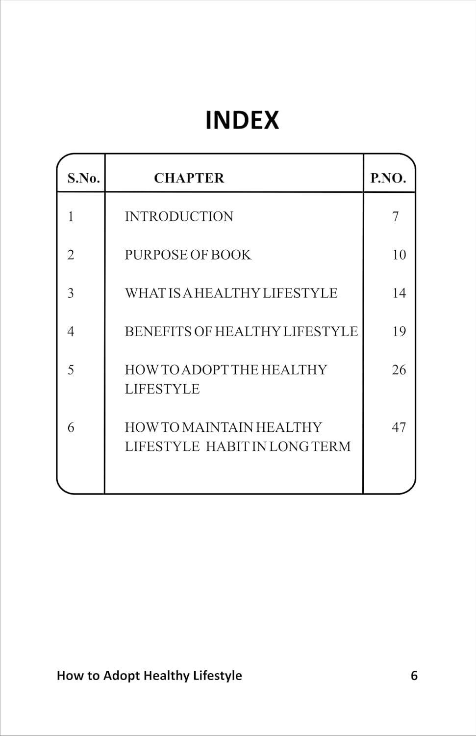 How to adopt healthy lifestyle