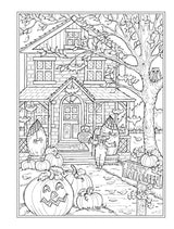 Creative Haven Autumn Charm Coloring Book