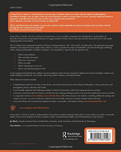 Doing Ethics in Media: Theories and Practical Applications - Retail Maharaj