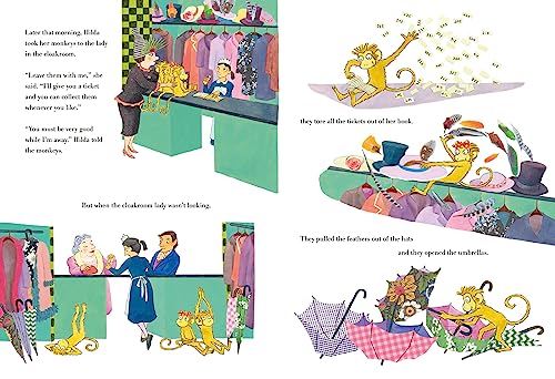 Three Little Monkeys and the Grand Hotel: A wild and funny new illustrated children’s book from iconic picture-book duo Quentin Blake and Emma Chichester Clark.